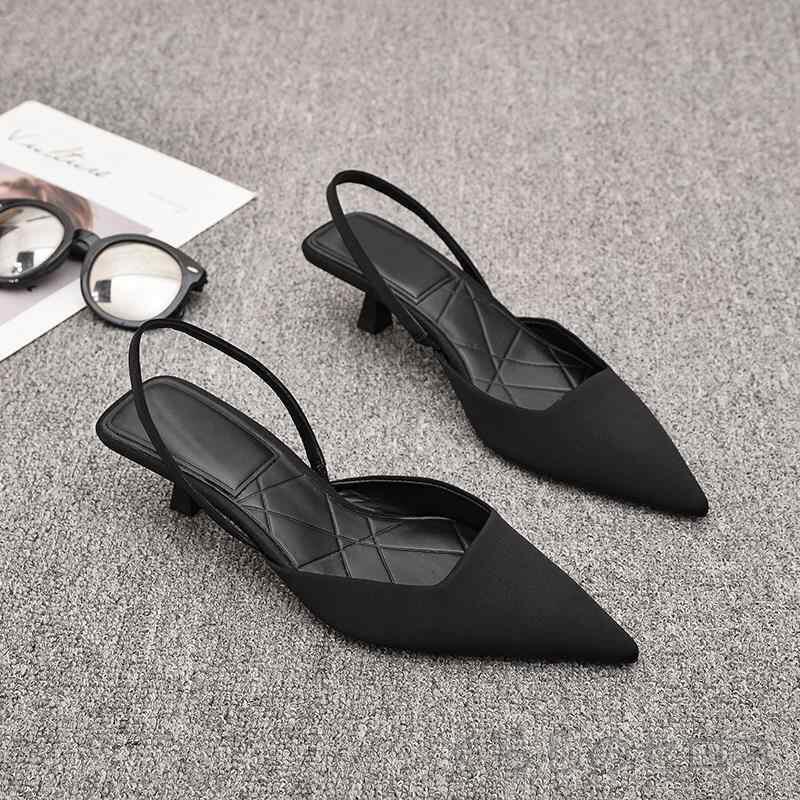 レディース パンプス ポインテッドトゥ サンダル アンクルストラップ ハイヒール 痛くない 歩きやすい 疲れにくい 美脚 脚長効果 上品 きれいめ 華奢見え カジュアル オフィス 通勤 結婚式 二次会 披露宴 夏
