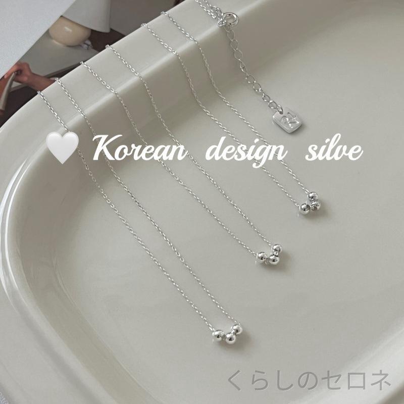 ・素材: シルバー・加工: 磨き仕上げ・形状: 幾何型・チェーン形状: 蛇骨チェーン・ペンダント素材: 925シルバー・長さ: 41cm-50cm・純度: 925シルバー・流行要素: 円形・スタイル: シンプル・スタイル分類: ファッショントゥーワーク・対象: 女性用・流行要素分類: 幾何