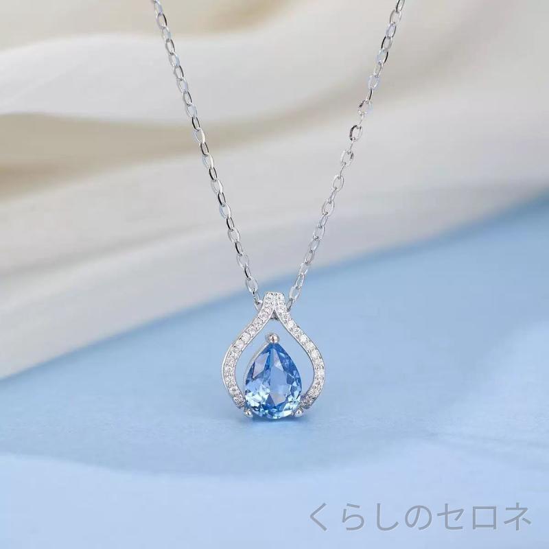 ・素材: 925シルバー・形状: 水滴形・チェーンスタイル: O字チェーン・長さ: 41cm-50cm・色: 白金色・重量: 2.02g・スタイル: シンプル・対象: 女性用・デザイン要素: 楕円, 幾何