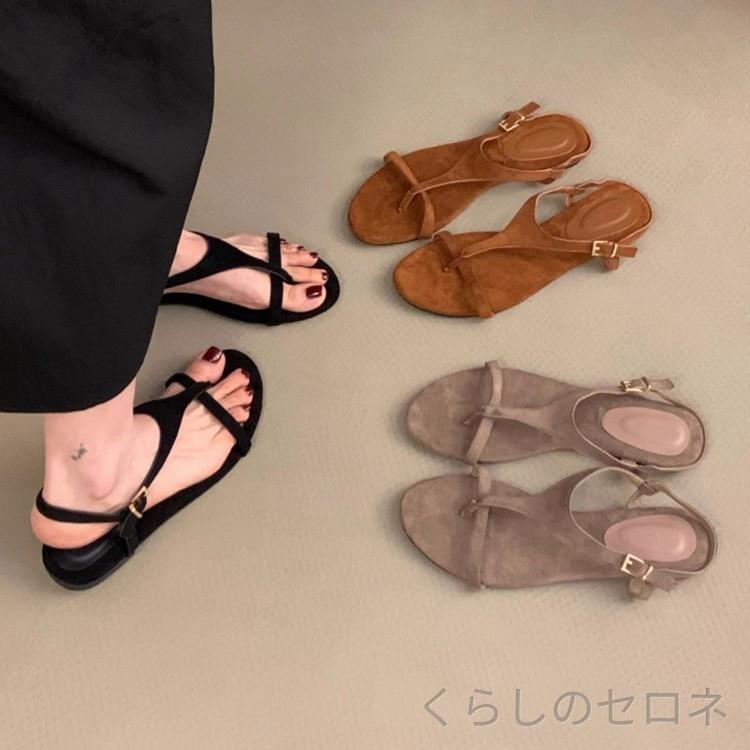 レディース サンダル ビーチサンダル トングサンダル ローマサンダル フラットサン...