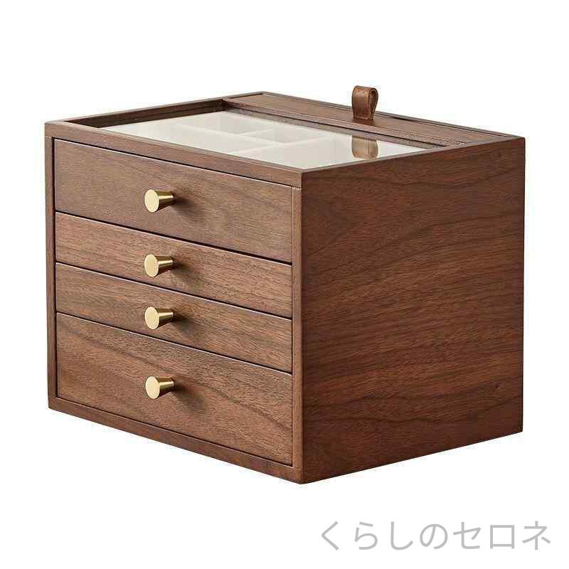 ・素材: 木製・機能: 引き出し付き、蓋付き、多層・収納シーン: 自動車・スタイル: 和風・容量: 18L