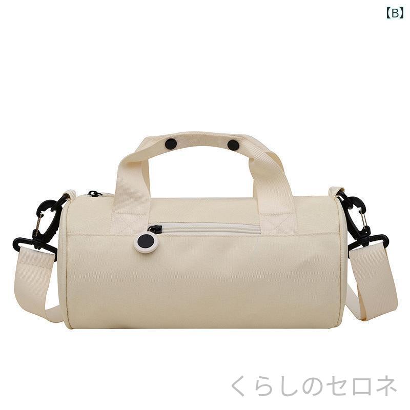 メンズ ボストンバッグ ドラムバッグ オックスフォード 軽量 ショルダーバッグ 斜めがけ 手提げ 2way 旅行バッグ スポーツバッグ ジムバッグ ダッフルバッグ 修学旅行 高見え シンプル カジュアル 普段使い celone-10259836 くらしのセロネ サンプル画像3