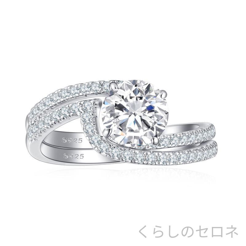 ・種類: ペアリング・素材: シルバー・素材純度: 925シルバー・重量: 3.5g・形状: 幾何型・加工: 精工・スタイル: 女性用・サイズ: US5,US6,US7,US8,US9,US10・流行要素: 円形、楕円・風格: 欧米風・スタイル分類: ファッショントゥーイン・製品カテゴリ: 手飾り・適用人群: 女性用・流行要素分類: 幾何