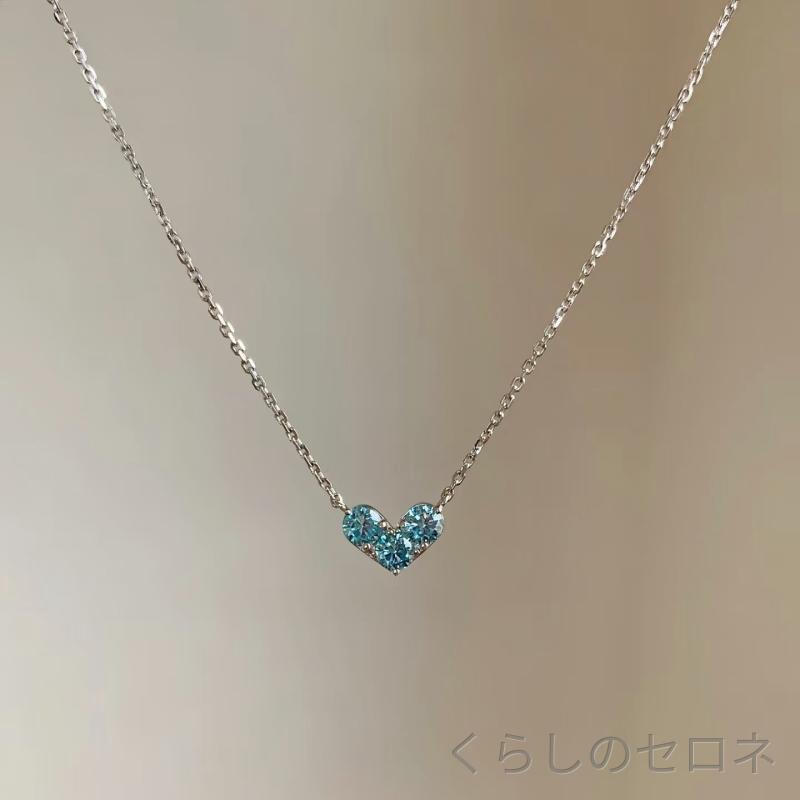 ・素材: 925シルバー・加工: メッキ・形状: ハート・チェーンスタイル: クロスチェーン・ペンダント素材: 925シルバー・長さ: 41-50cm・色: ゴールド、シルバー・純度: 925・流行要素: ハート・スタイル: シンプル・対象: 女性