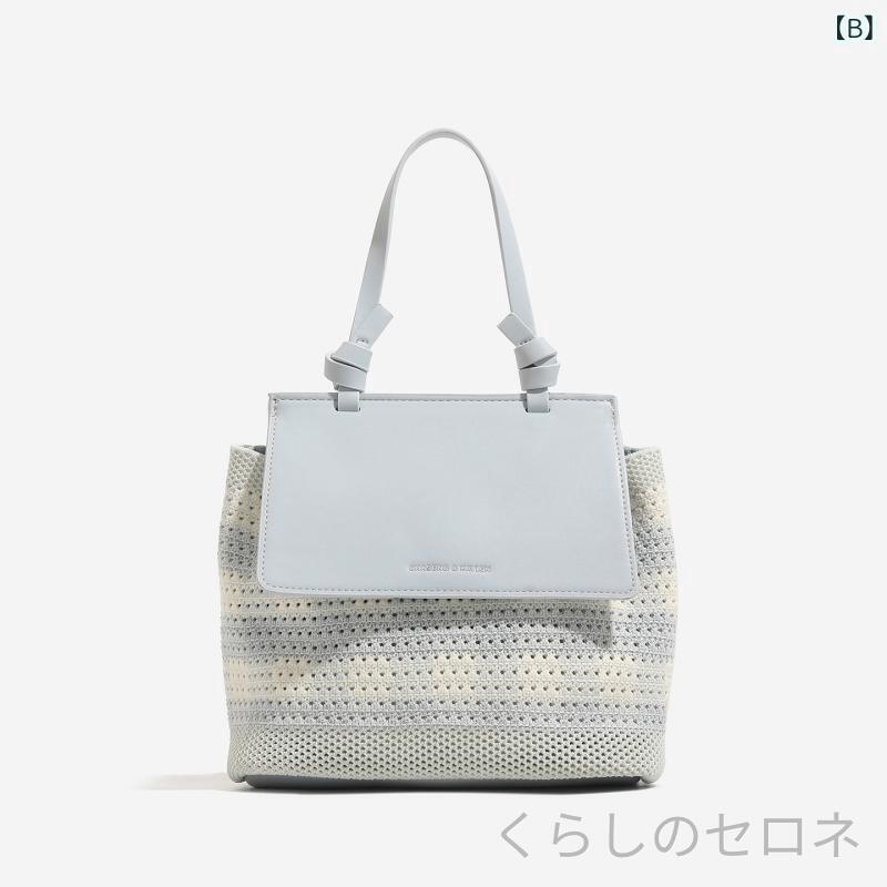 春夏 レディース ビーチ バカンス 編み込み ショルダーバッグ 草編み 小型 透かし ...