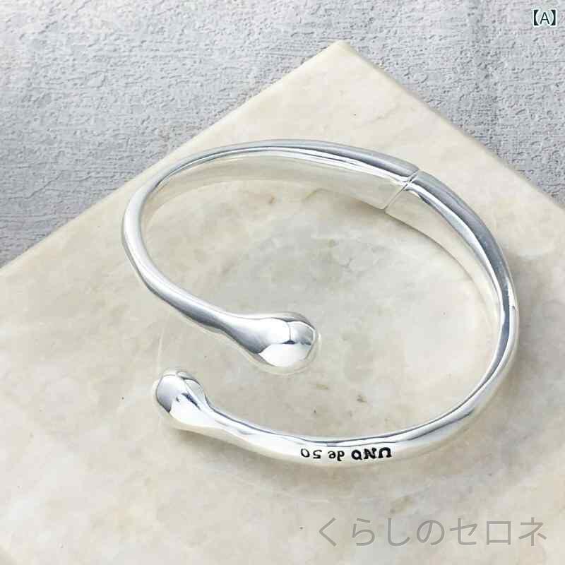 ブレスレット 男女兼用 シンプル 幾何学デザイン 手作り 高級感 カップル アクセサ...