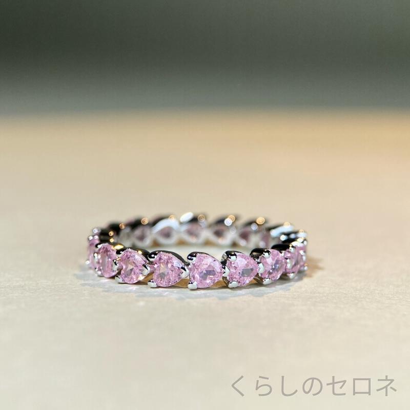 ・素材: 925シルバー・形状: ハート形・加工: メッキ加工・スタイル: 女性用・サイズ: US5号,US6号,US7号,US8号,US9号・流行要素: ハート形・スタイル分類: 清新甘美