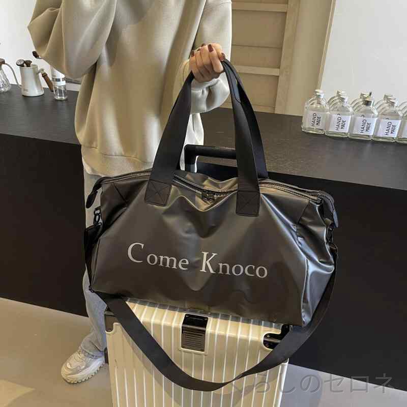 男女兼用 ボストンバッグ 大容量 トラベルバッグ キャリーオンバッグ 防水 撥水 軽...