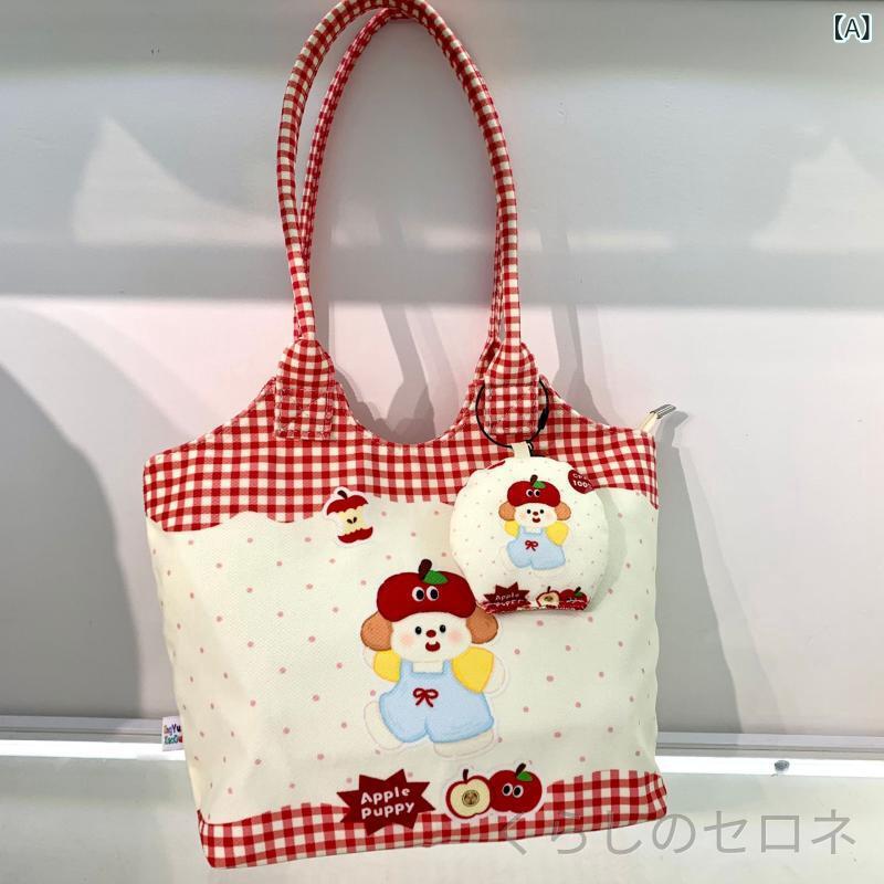 レディース トートバッグ ショルダーバッグ パンダ キャラクター アニマル柄 プリント かわいい 大容量 手提げバッグ カジュアル トレンド 普段使い 肩掛けバッグ おしゃれ 動物柄 軽量 通学 お出かけ