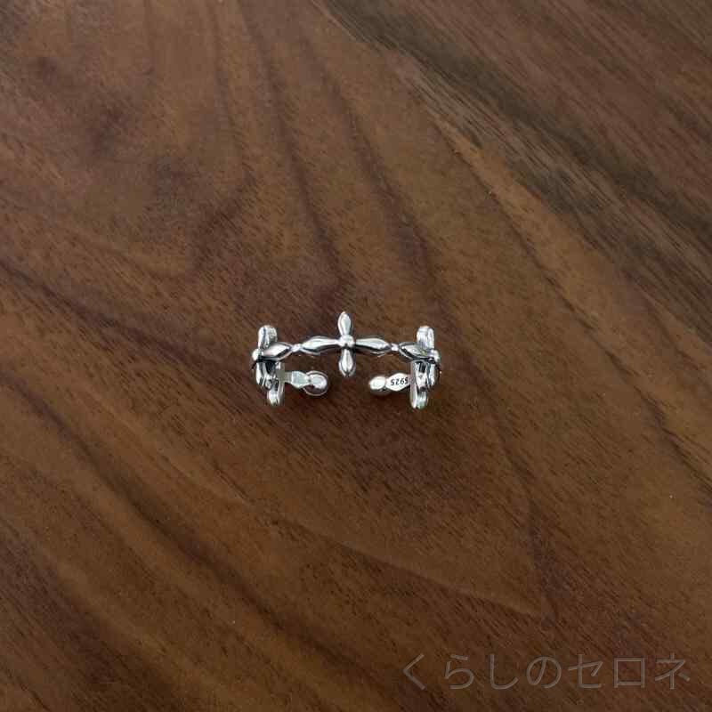 ・素材: シルバー・素材純度: 925シルバー・形状: ジオメトリック・加工: 精密加工・サイズ: フリーサイズ・流行要素: リング型・スタイル: 個性派・対象: ユニセックス