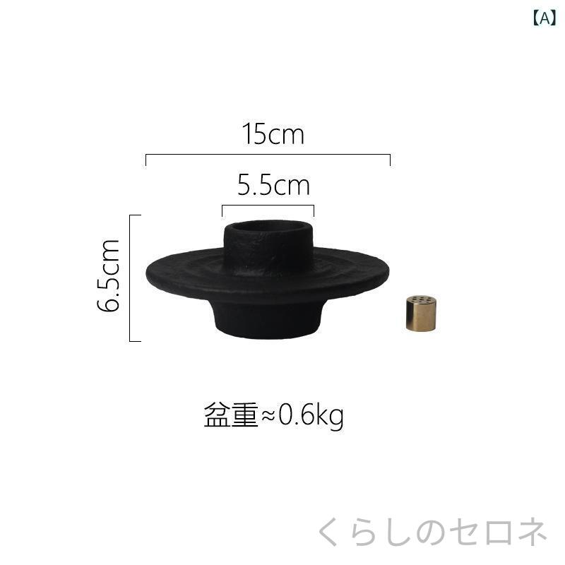 お香立て インセンスホルダー コンクリート 侘寂 モダン アート オブジェ 北欧風 ...