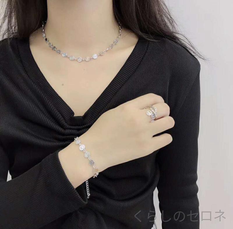 ・素材: 銀・加工: 銀嵌め込み・チェーン形状: 十字チェーン・周長: 21cm-50cm・純度: 925銀・重量: 0.3kg・スタイル: 卡通・スタイル分類: 清新甜美