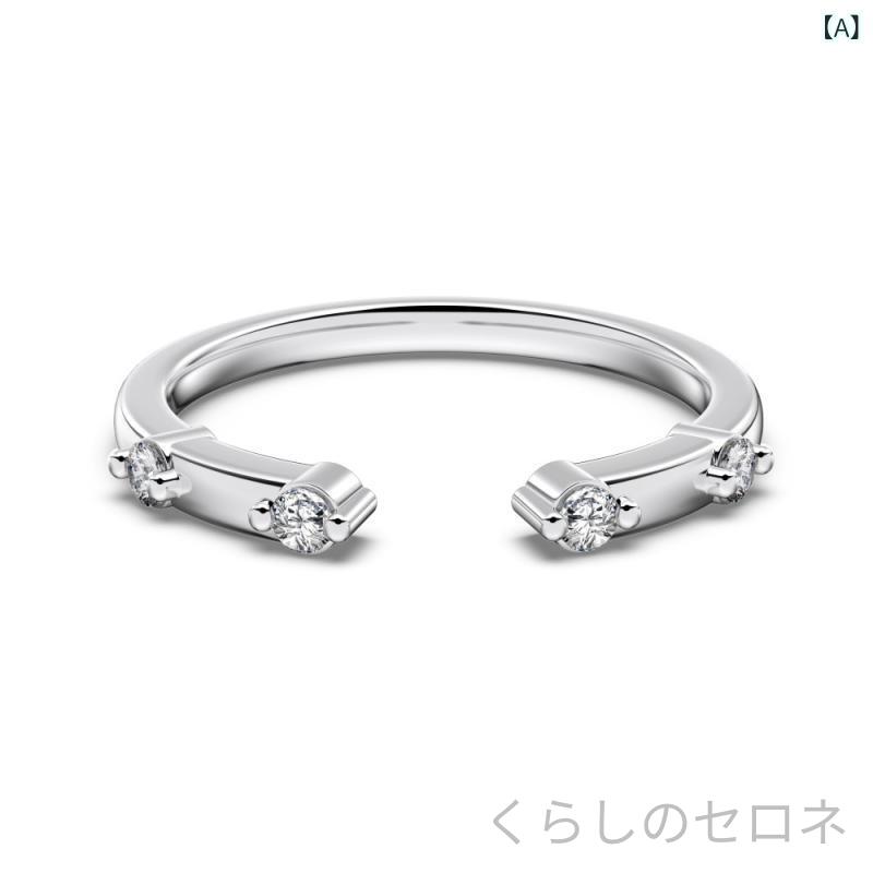 指輪 レディース フランス風 クラシック エレガント 高級感 猫眼石 ジルコニア 純...