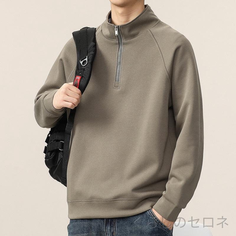 ・スタイル: 開衫・襟型: 立領・袖丈: 長袖・前立て: ジッパー・厚み: 厚手・素材: コットン・素材含有率: 51-70%・用途: カジュアル・パターン: 無地・ディテール: リブ裾・シルエット: ルーズ・加工: パッチワーク・カラー: ブラック,グレー,ブラウン,ベージュ,グレーグリーン,カーキ,ダークグリーン,ホワイト・サイズ: M(42.5-55kg),L(55-67.5kg),XL(67.5-75kg),2XL(75-82.5kg),3XL(82.5-90kg),4XL(90-102.5kg)・袖型: スタンダード・重量: 180-250g・対象: 成人メンズ
