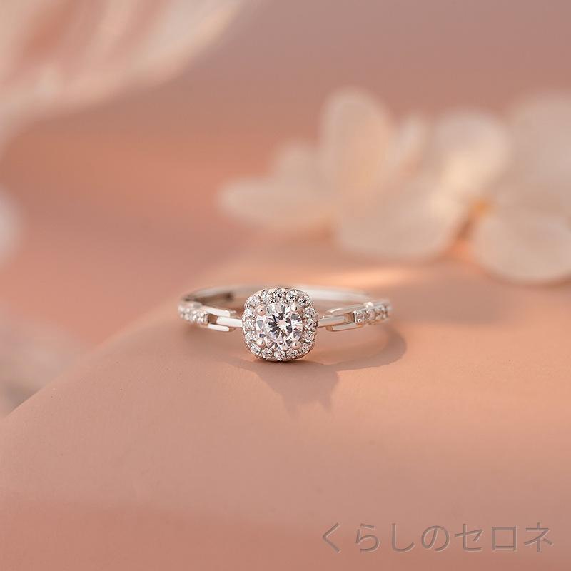 ・素材: 純銀・色: 白金色・サイズ: 開口可調節・スタイル: シンプル・形状: 幾何型・加工: メッキ・対象: 女性用