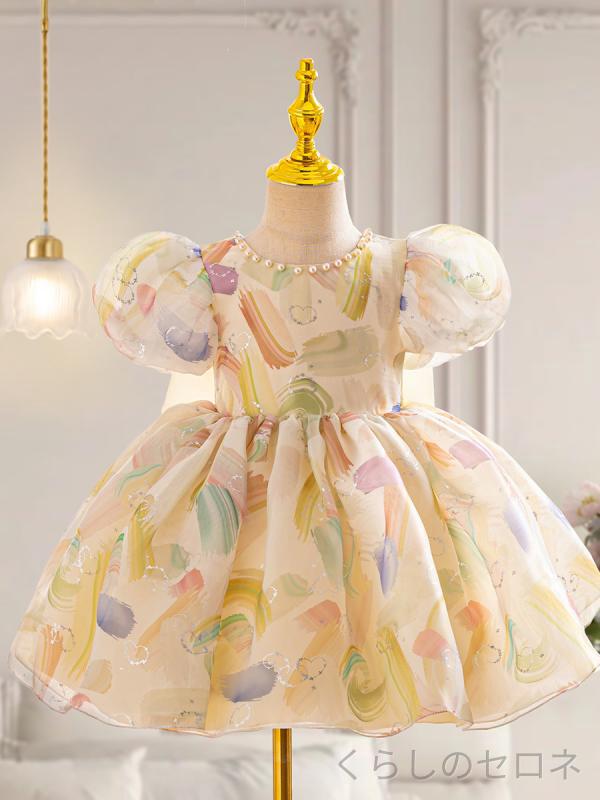 ・スタイル: プリンセス・素材: 化学繊維混紡・タイプ: ワンピース・安全等級: B類・主素材: ポリエステル・主素材割合: 95%・対象性別: 女性・縫製: 平車針距12~14針/3cm・対象年齢: 中小童 3~8歳 100~140cm・素材加工: 柔軟処理・袖丈: ショートスリーブ・スカート形状: プリンセススカート・裏地素材: ポリエステル・裏地割合: 95%・エレメント: プリンセス・カラー: ゴールド・適合身長: 73cm,82cm,91cm,100cm,109cm,118cm・適合季節: 夏季