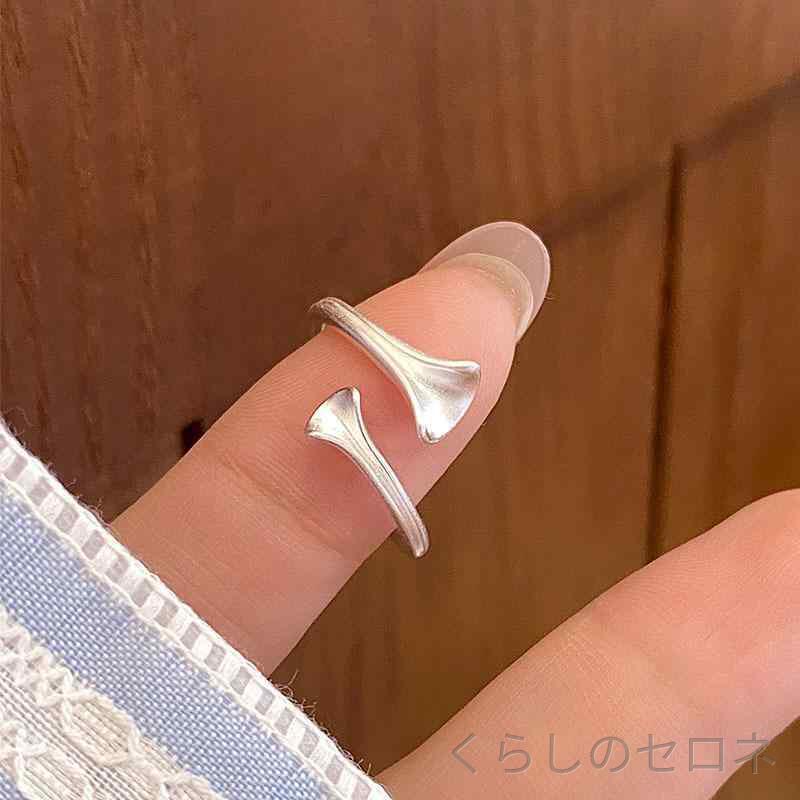 ・素材: 925シルバー・形状: 葉・加工: メッキ・スタイル: 女性用・色: シルバー・サイズ: 調整可能・流行要素: 銀杏・風格: クール・スタイル分類: 個性・製品カテゴリ: 手飾り・適用: 女性・流行要素分類: 植物花卉