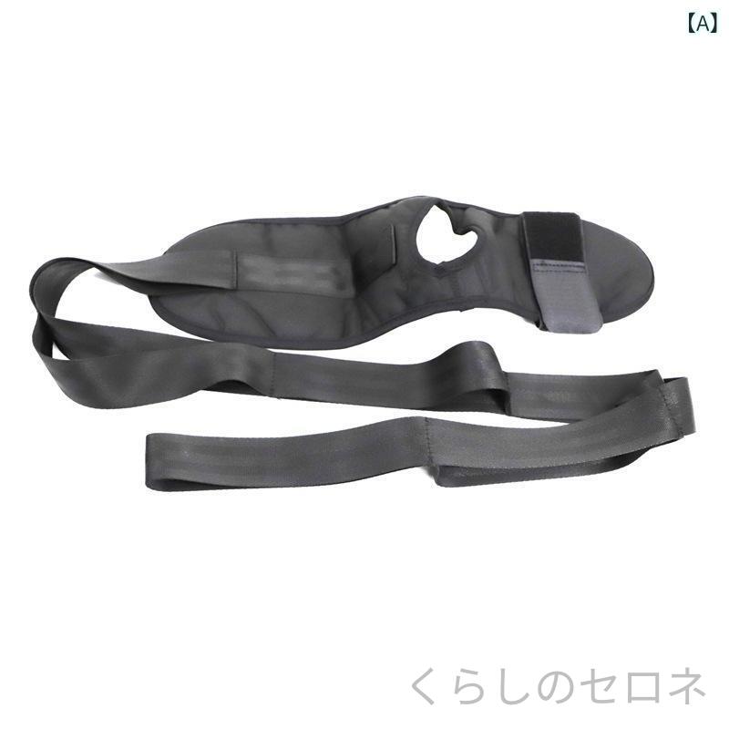 男女兼用 ヨガ ストレッチストラップ ストレッチバンド 足首 関節 矯正 靭帯 リハ...