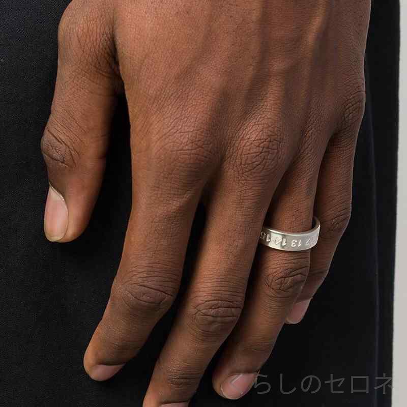 指輪 レディース ピンキーリング チタンスチール 耐久性 軽量 スタイリッシュ デザ...