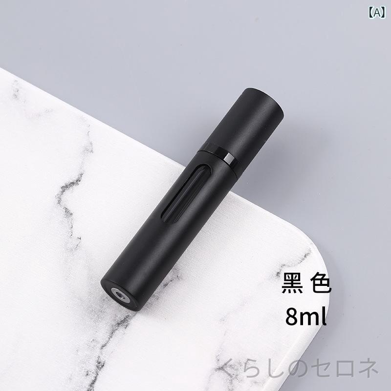 香水ボトル 旅行用 携帯 8ml ガラス内胆 スプレー 空瓶 分装 底部充填 小型 便利グッズ celone-10247252 くらしのセロネ サンプル画像2