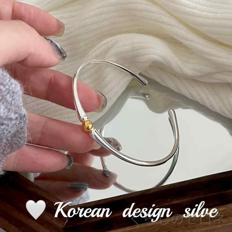 ・素材: 925シルバー・色: シルバー・加工: メッキ・流行要素: C字・スタイル: シンプル・重量: 9g・スタイル分類: ファッション通勤・製品カテゴリ: 手飾・流行要素分類: 形状/パターン