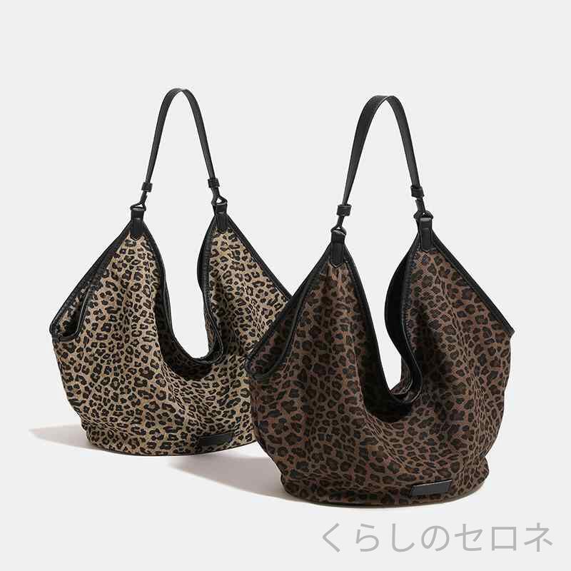・カラー: ライトレオパード,ダークレオパード・サイズ: 26x22x36cm・スタイル: ヨーロピアン レトロ・素材: キャンバス・バッグサイズ: 大・パターン: レオパード・裏地: ポリコットン・形状: ギョウザ型・開閉: マグネット・内部構造: ジッパー隠しポケット,スマホポケット,カードポケット・外ポケット: オープンタイプ・硬さ: 中程度の柔らかさ・ストラップ数: 2本