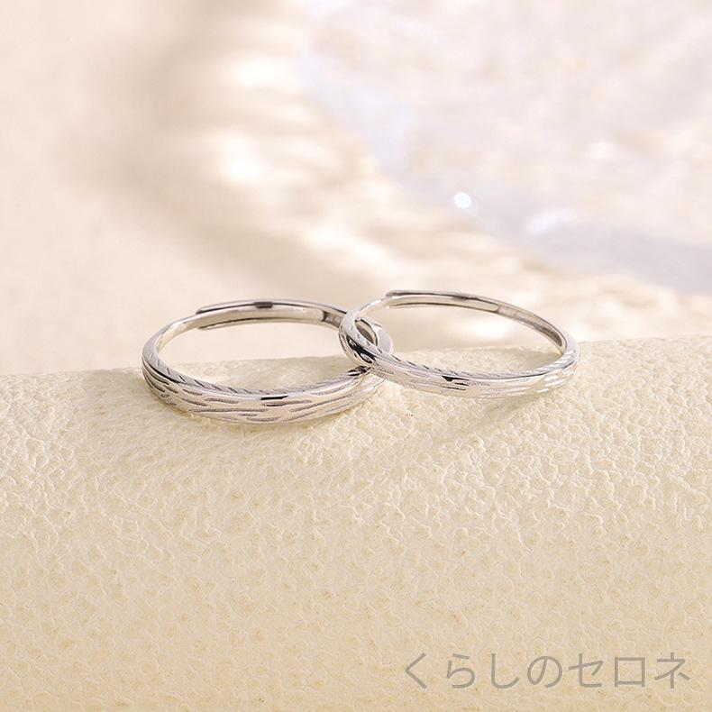 ・種類: 対戒・素材: シルバー・形状: ジオメトリック型・加工: 精工・色: 白金色・サイズ: 調整可能・流行要素: 円形、環形、線条・スタイル: 軽奢・素材純度: 99%シルバー・対象: カップル・流行要素分類: ジオメトリック