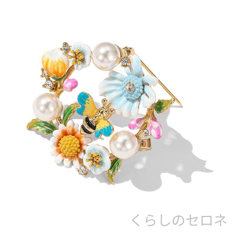 ・素材: 銅・スタイル: 女性用・加工: 電鍍・機能: 装飾・スタイル分類: オリジナルデザイン・適用: 女性・種類: 胸針・流行要素: 雛菊・流行要素分類: 植物花卉