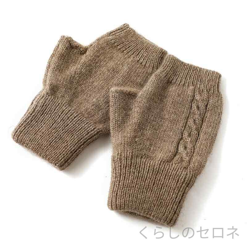 ・機能: 保温,防汗・タイプ: 半指手袋・カラー: ベージュ,キャメル・サイズ: フリーサイズ・スタイル: 万能,シンプル・主素材: カシミア・素材含有率: 100%・スタイル分類: ビジネスカジュアル