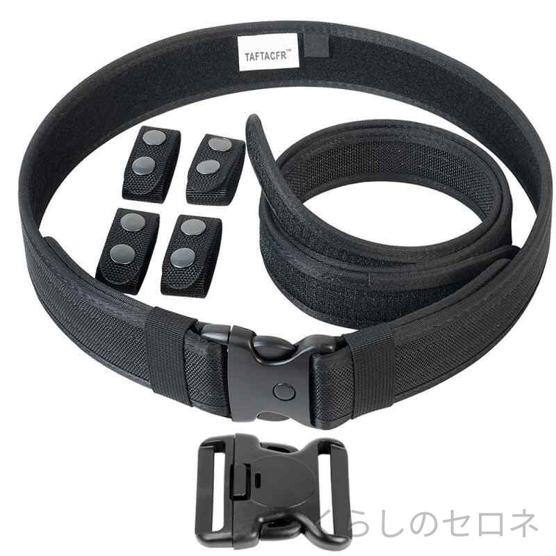 ・素材: オックスフォード布・留め方: 挿しバックル・幅: 太型 (>4cm)・サイズ: S,M,L,XL,2XL・加工: 布地、圧花