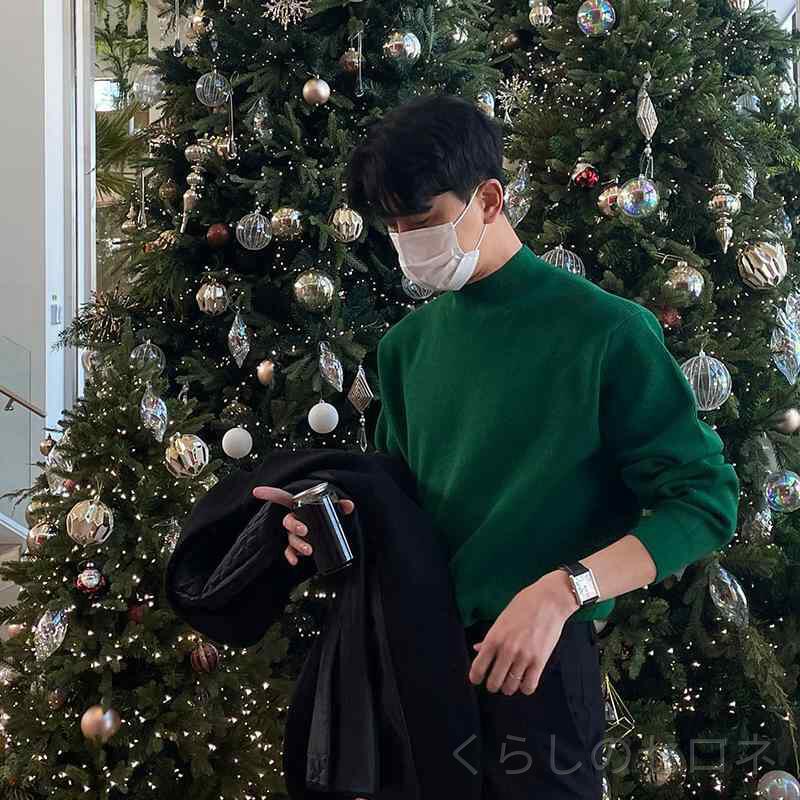 ・性別: メンズ・対象年齢: 成人・色: グリーン,ブラウン,ブラック・サイズ: M,L,XL,XXL・首元: ハーフタートルネック・袖丈: ロングスリーブ・厚み: 厚手・シルエット: ルーズ・スタイル: カジュアル・素材: コットン混紡・成分: アクリル55%・機能: 抗菌・加工: ノーアイロン