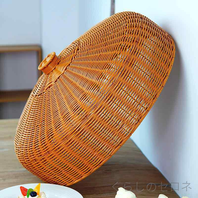 ・素材: プラスチック・サイズ: ブラウン 菜罩52cm,ブラウン 菜罩60cm・スタイル: 新中式・機能: 防塵