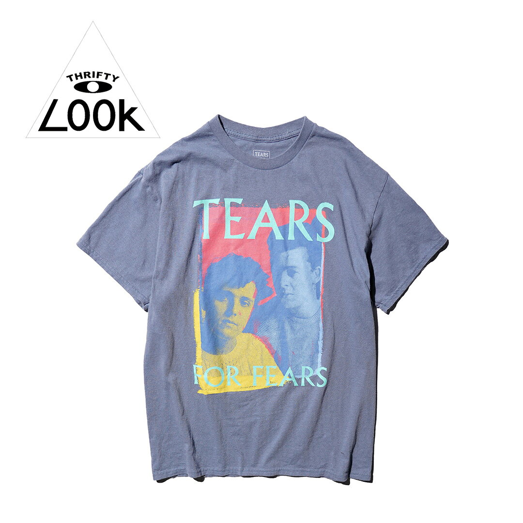 古着 80年代 ステッドマン STEDMAN TEARS FOR FEARS ティアーズフォーフィアーズ バックプリント バンドTシャツ バンT USA製 メンズS相当 ヴィンテージ /eaa570723 古着 80年代 ステッドマン STEDMAN TEARS FOR FEARS ティアーズフォー