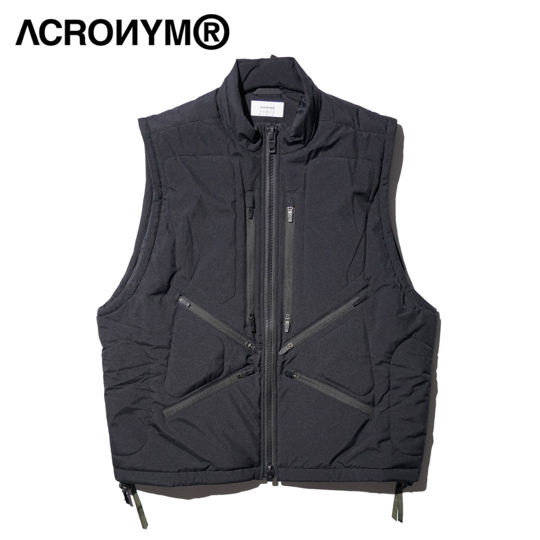 Rakuten - 【ACRONYM / アクロニウム】GORE-TEX INFINIUM WINDSTOPPER PRIMALOFT MODULAR LINER VEST (V91-WS) ベスト PRIMALOFT ブラック