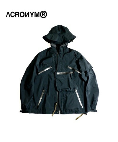 ACRONYM アクロニウム 2L GORE TEX PACLITE PLUS INTEROPS JACKET(J1A-GTPL) Men's Ladies OUTER BLACK