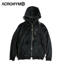 【ACRONYM / アクロニウム】 POLARTEC HIGH LOFT HOODED INSULATOR LOOSE FIT (J117-HL) ポーラテックフリース ジップアップパーカー