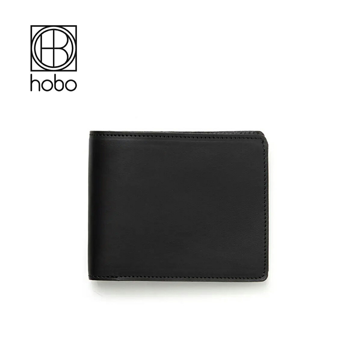 U, 吉 - 【HOBO / ホーボー】 BIFOLD WALLET COW LEATHER (HB-W4404) ウォレット 財布 レザー 折りたたみ 二つ折り 日本製 牛革
