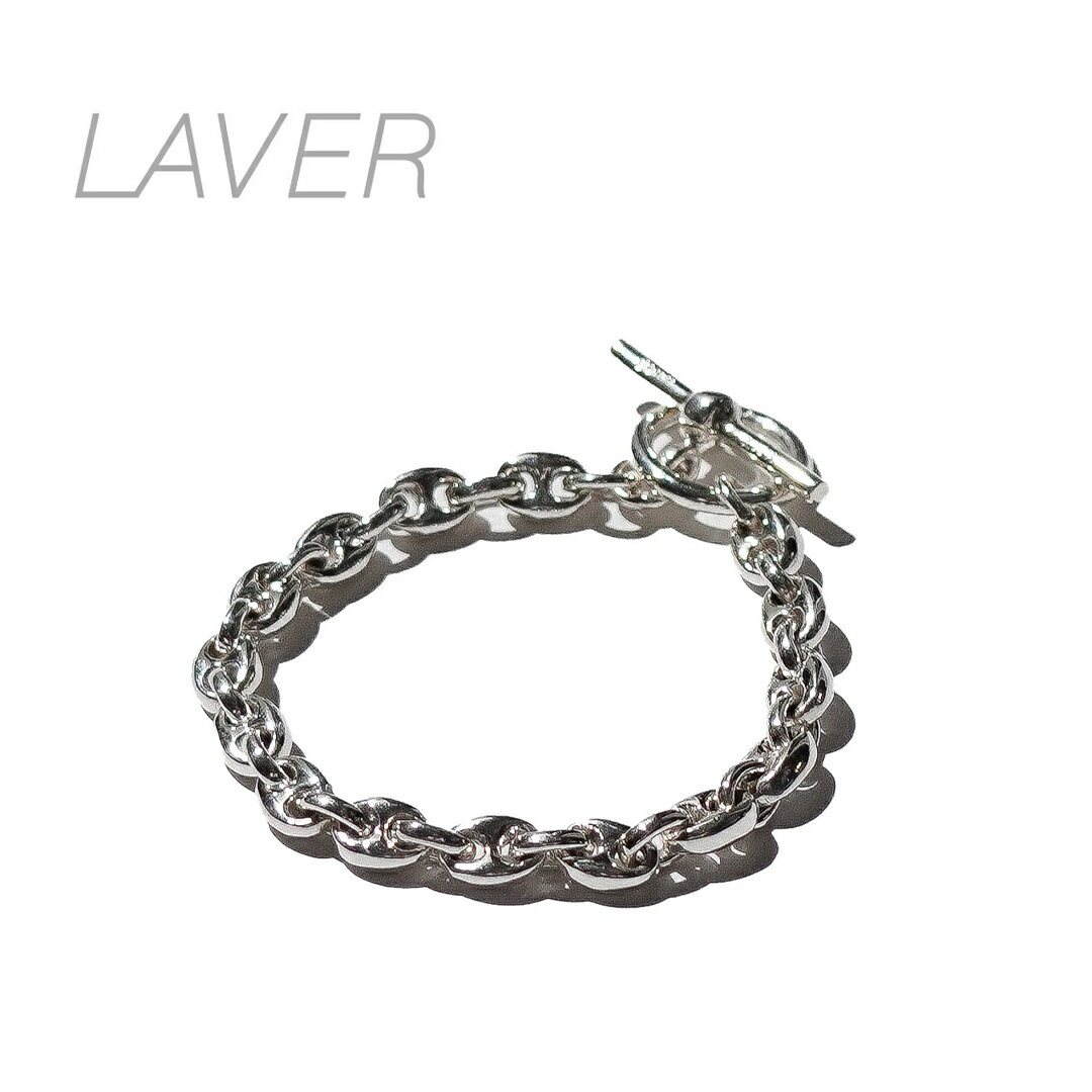【LAVER / ラバー】 T-BAR BRACELET (PU2642) silver925 シルバー メンズ ブレスレット ハンドメイド メキシコ産 ユニセックス アクセサリー