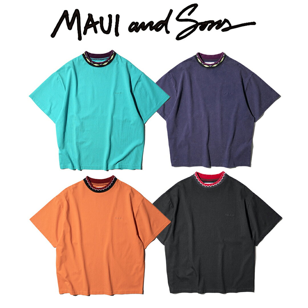 Rakuten - 【Maui & Sons / マウイアンドサンズ】Spirit wave SS Tee コットン Tシャツ インナー 半袖