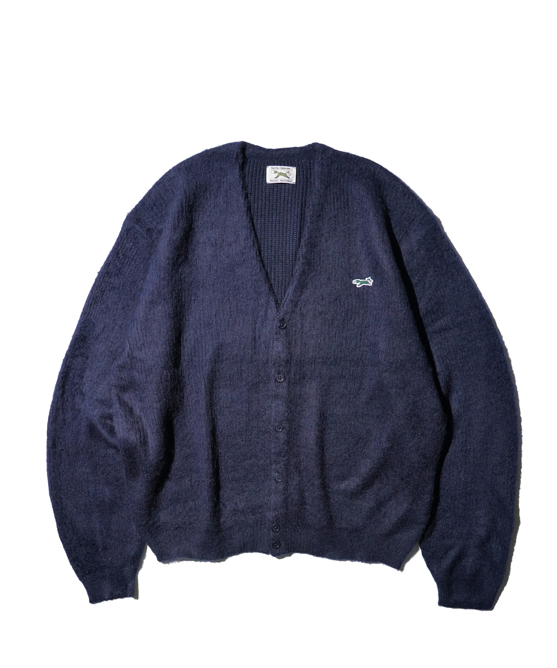 楽天市場】モヘア カーディガン（カラーネイビー）（メンズ