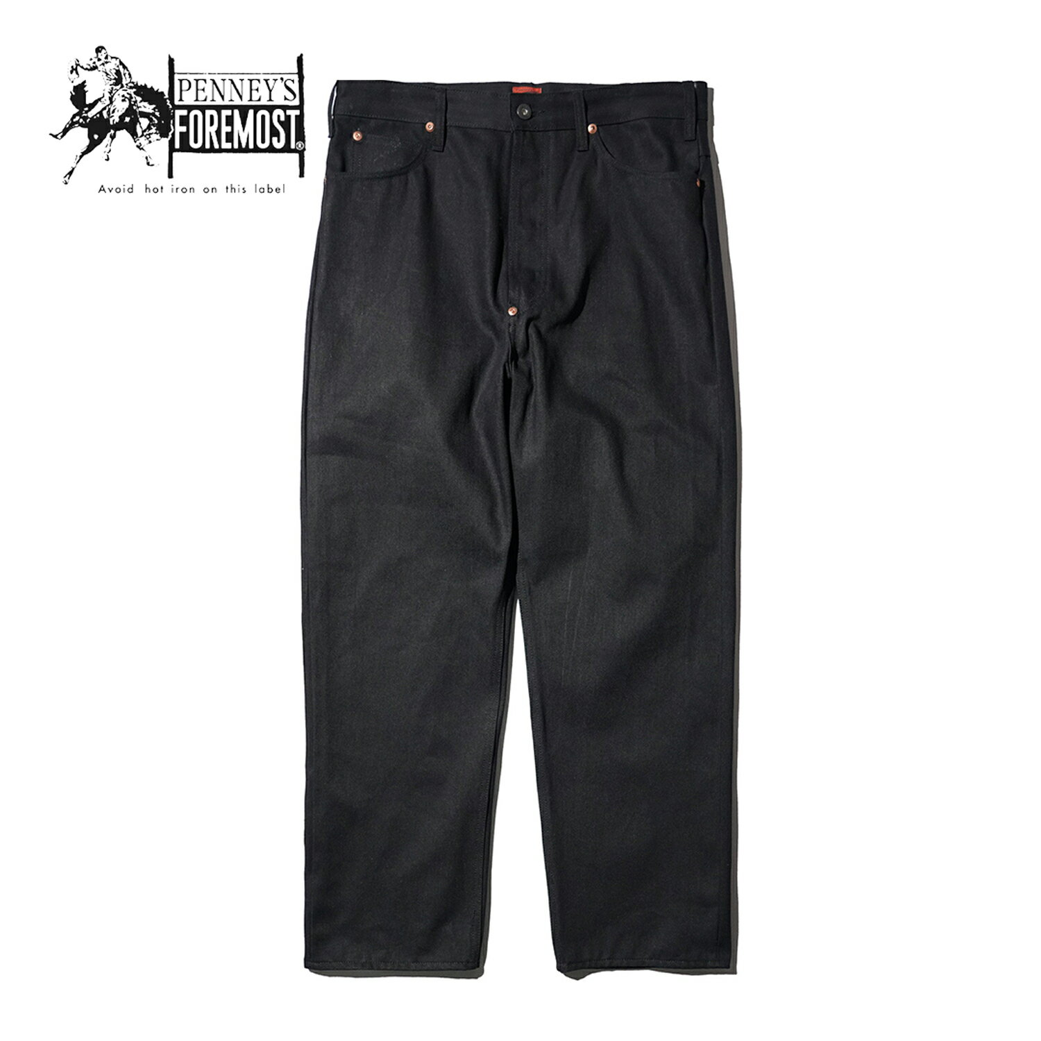 Rakuten - 【PENNEY'S FOREMOST / ペニーズ フォアモスト】WWII 5POCKET WIDE PANT デニム パンツ ドーナツボタン アメリカ製