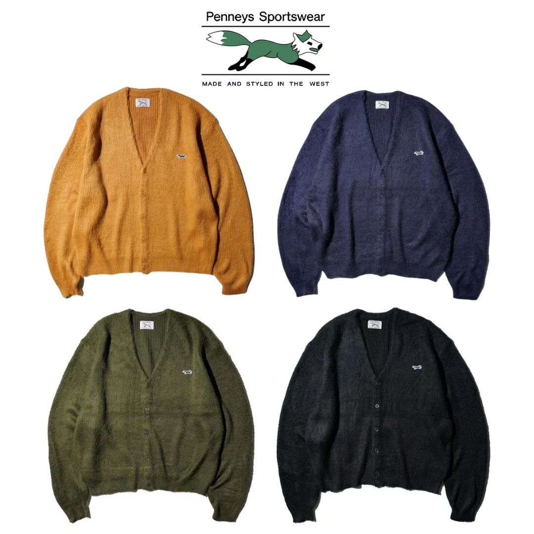 ��SALE ���\13,200��20%OFF�ۡ�PENNEY'S / �ڥˡ����� THE FOX ONE-POINT SHAGGY CARDIGAN ��إ�Ĵ ...