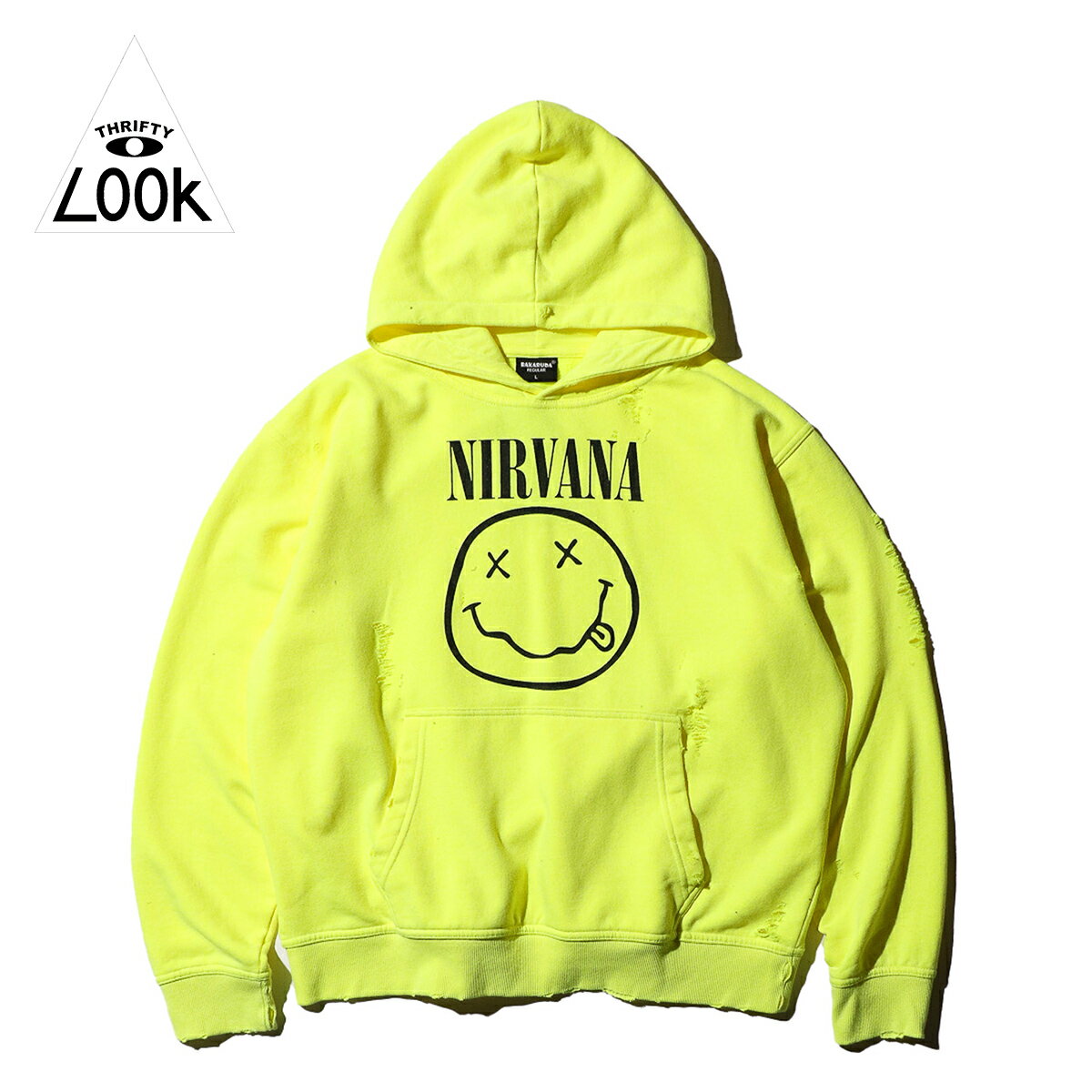 Rakuten - 【THRIFTY LOOK / スリフティールック】WORN-OUT BAND HOODIE 