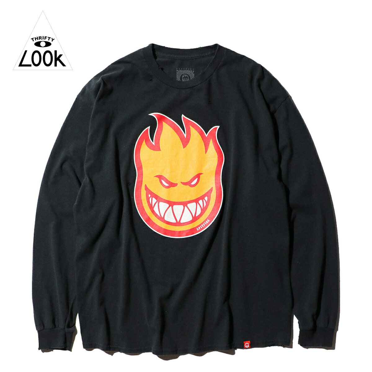 Rakuten - 【THRIFTY LOOK / スリフティールック】THRIFTY DAMAGE SKATE LS TEE 