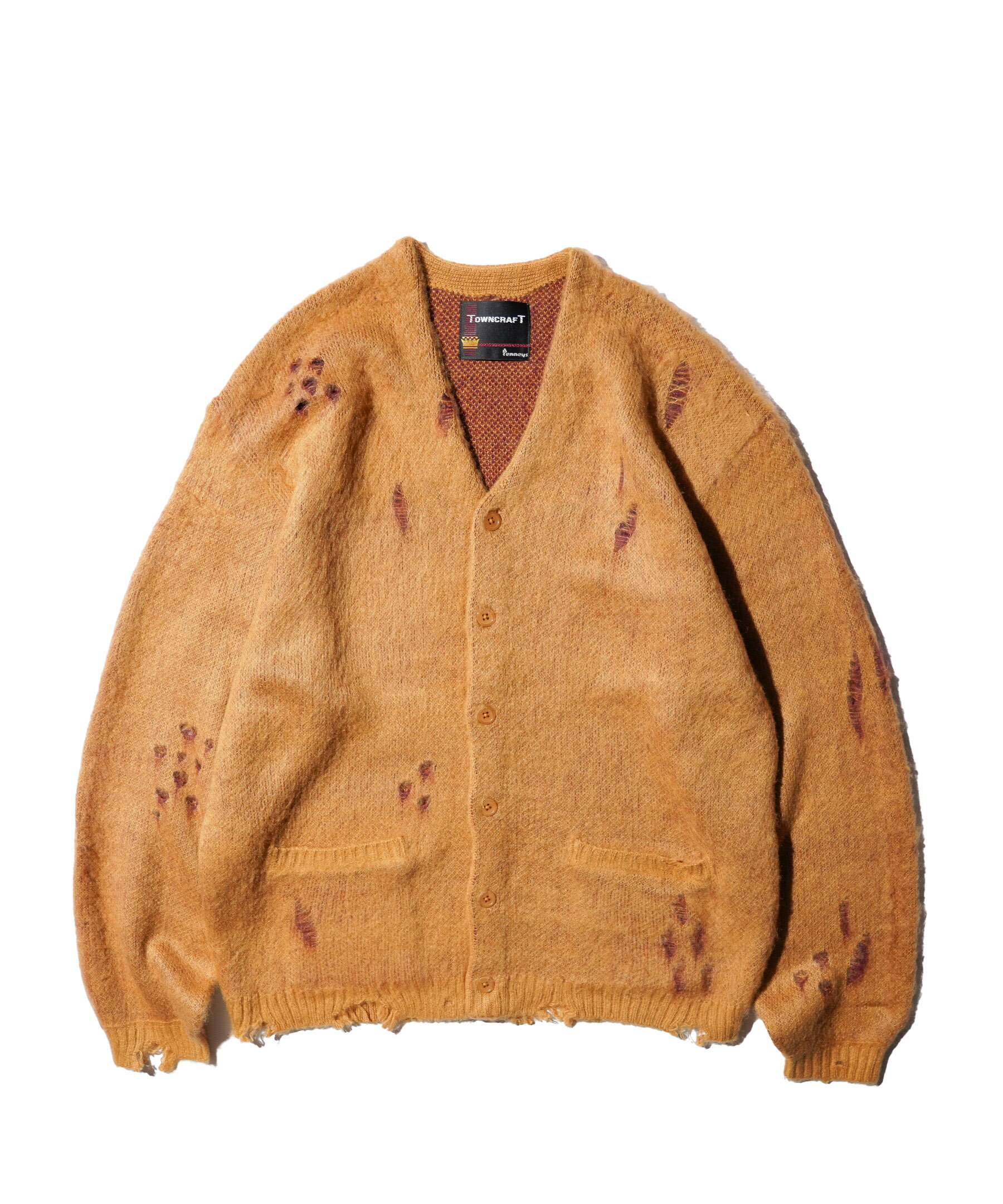 楽天市場】モヘア カーディガン（カラーイエロー）（トップス｜メンズ