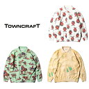 【SALE 定価\25,300→36%OFF】【TOWNCRAFT / タウンクラフト】PRINTED POLO CARDIGAN コットン 長袖 ポロカーディ...