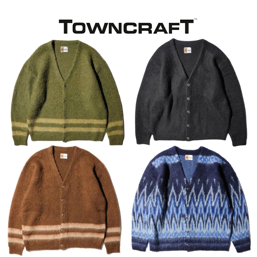 S.U.N.STORE㤨֡TOWNCRAFT / 󥯥եȡ VINTAGE MOHAIR STRIPE CARDIGAN إǥ  ǥ ˥å 쥤䡼ɥ   פβǤʤ23,100ߤˤʤޤ