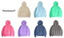 TOWNCRAFT / PIGMENT PULL HOODIE タウンクラフト 無地 ピグメントダイ パーカー プルオーバー フーディー コットン ポリエステル ヴィンテージ加工 ベージュ 水色 ブルー グリーン ピンク パープル ネイビー ブラック M L XL XXL