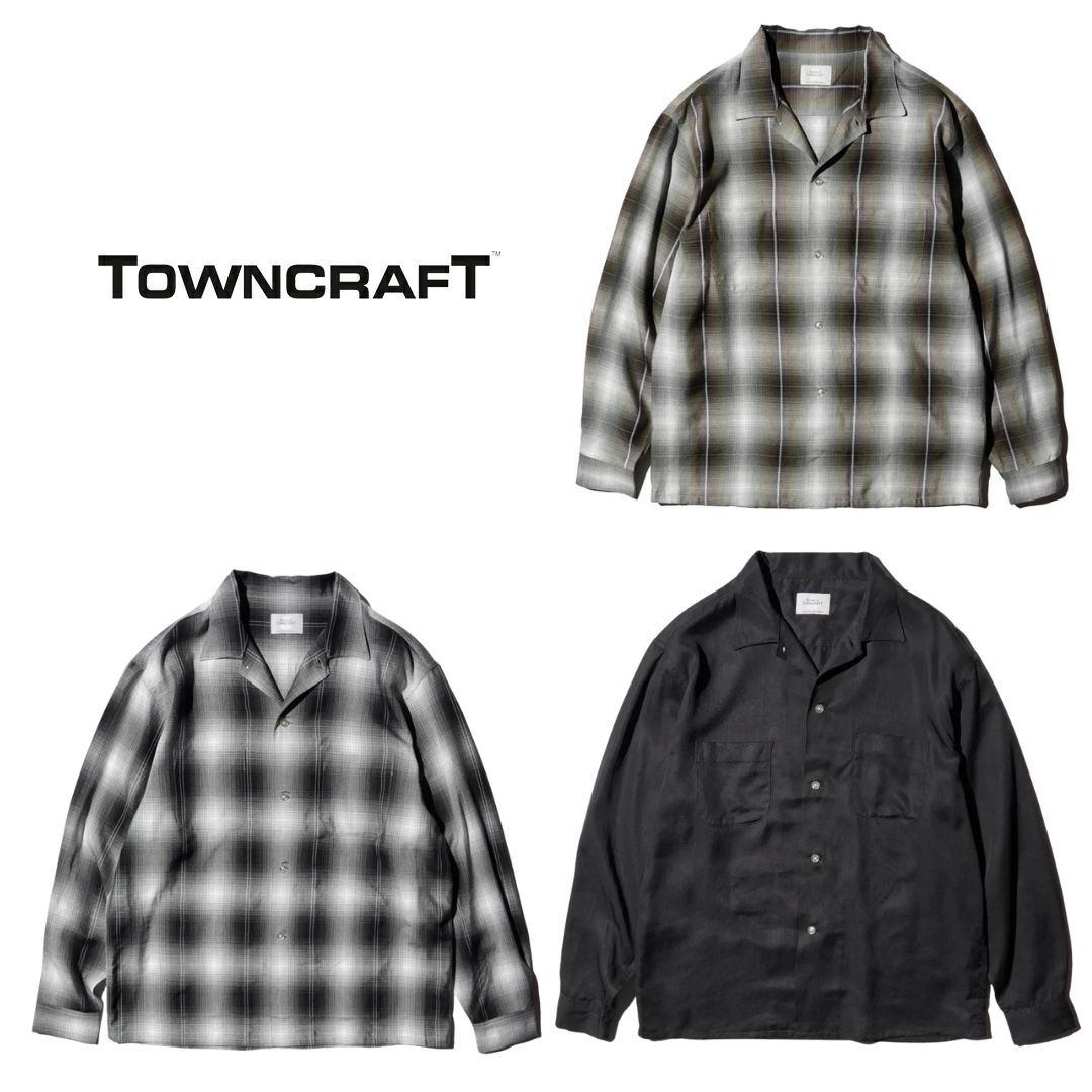 8*5様 PENNEY'S TOWNCRAFT 復刻長袖シャツ ブラック/グレー 楽天市場】town craft（カジュアルシャツ｜トップス）：メンズ