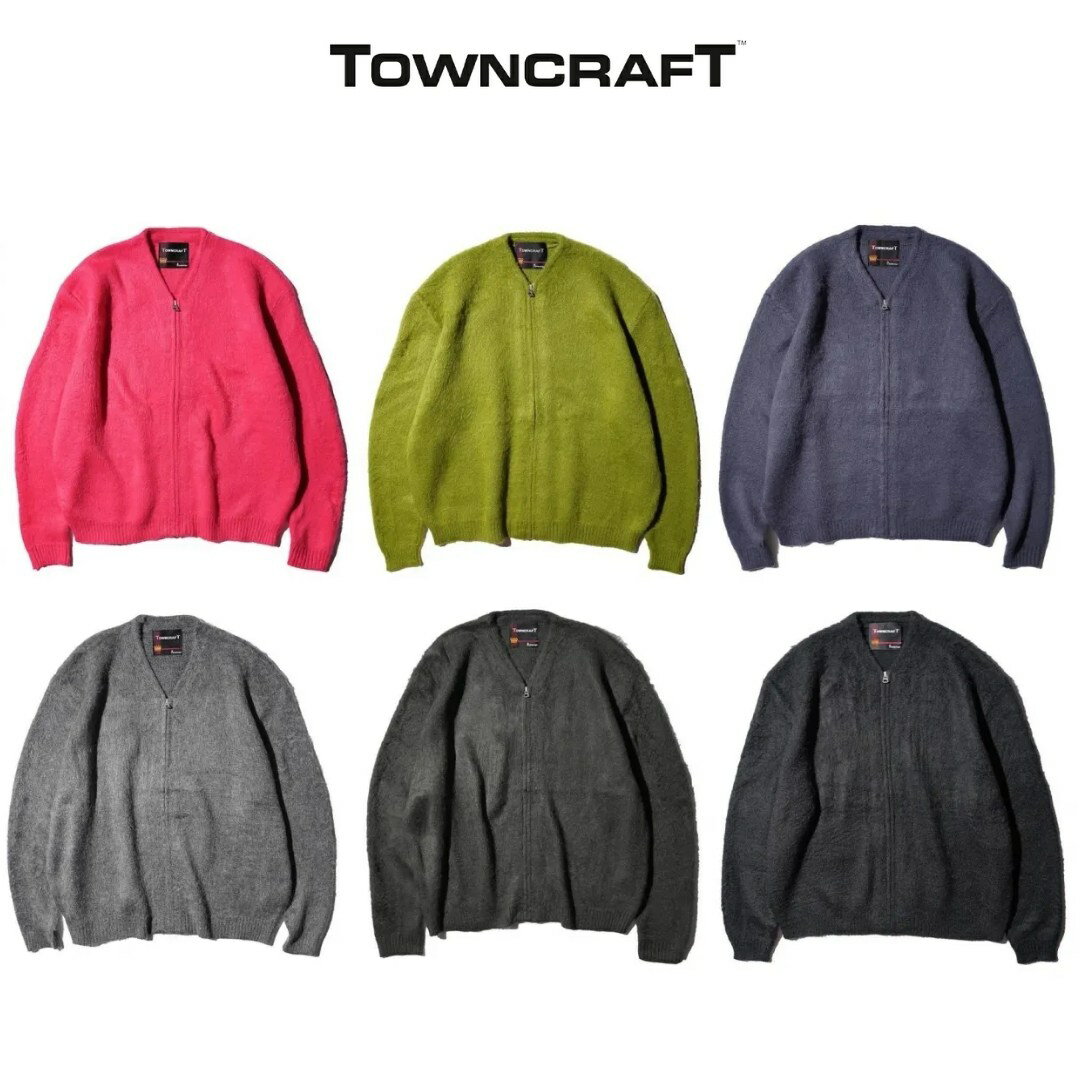 S.U.N.STORE㤨֡TOWNCRAFT / 󥯥եȡSOLID SHAGGY ZIP CARDIGAN إ 㥮 å ǥ  ǥ ˥å 쥤䡼ɥ ץ   ǽפβǤʤ15,400ߤˤʤޤ